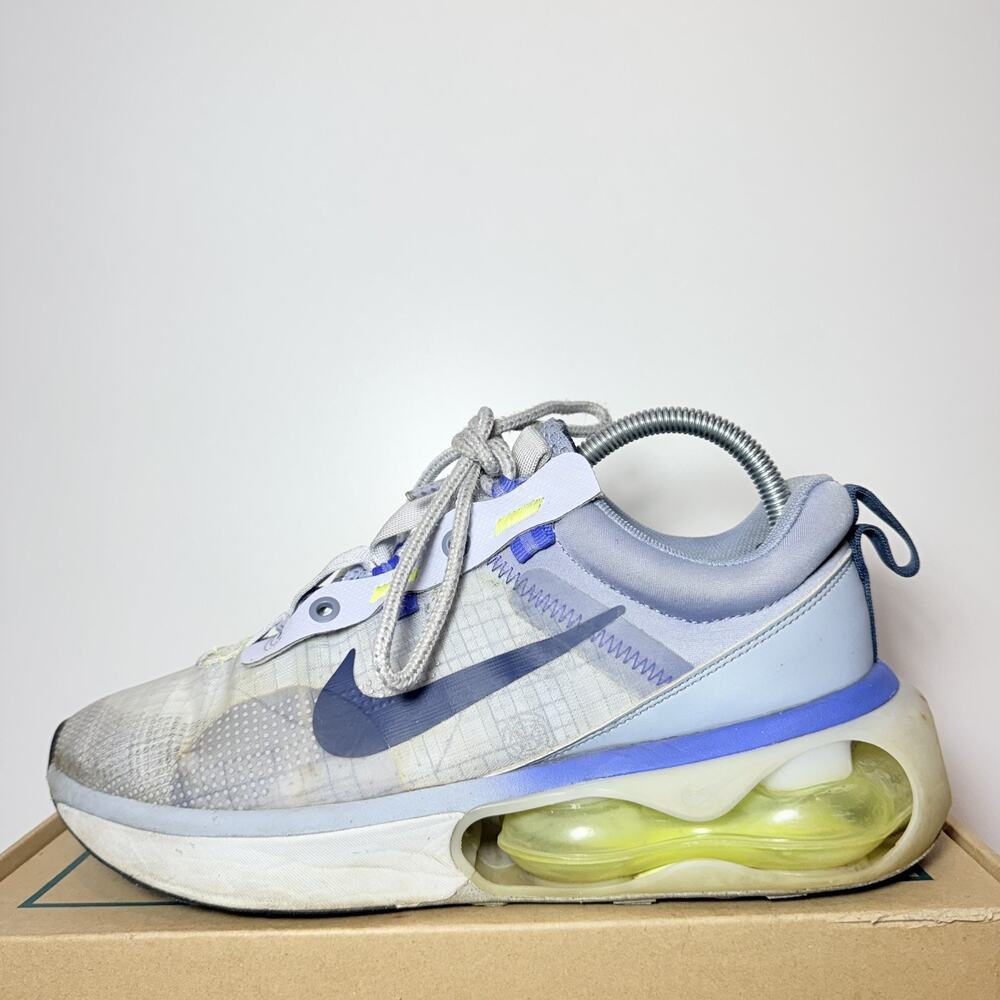 Nike Air Max Ghost Women's Size 8 Purple Green Ashen Slate Running Shoes Sneaker